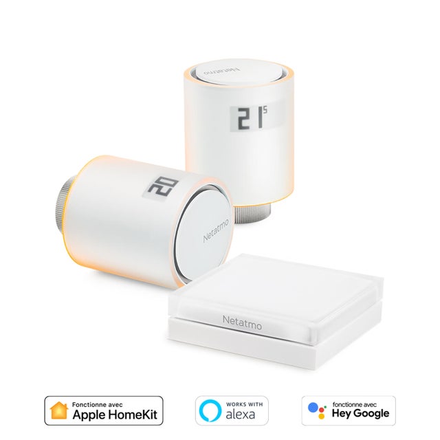 Starter Pack - Têtes Thermostatiques Intelligentes NETATMO