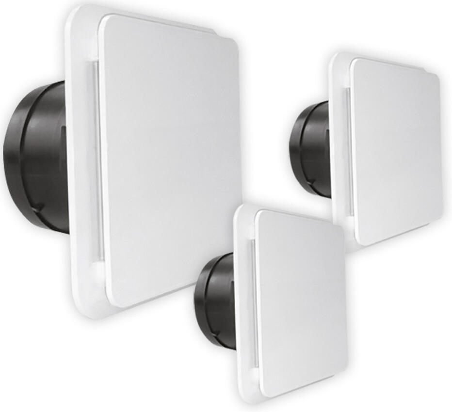 Ventilação mecânica controlada fluxo simples autoregulavel S&P 18 W 230 V - 8