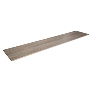 Tablette agglomérée imitation chêne dakota, L.250 x l.50 cm x Ep.18 mm