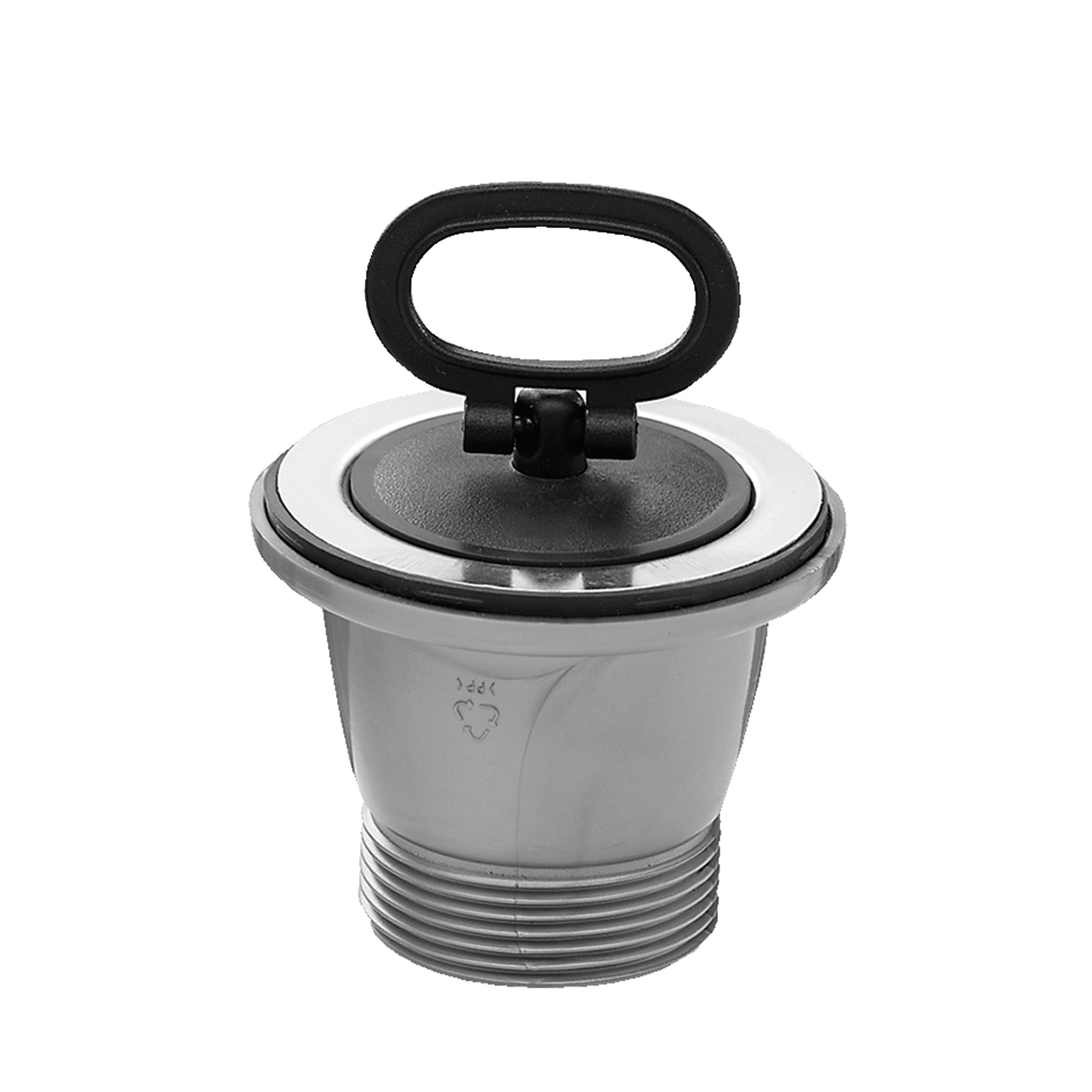 Kit piletta e sifone per lavabo con tappo DELINIA - 2