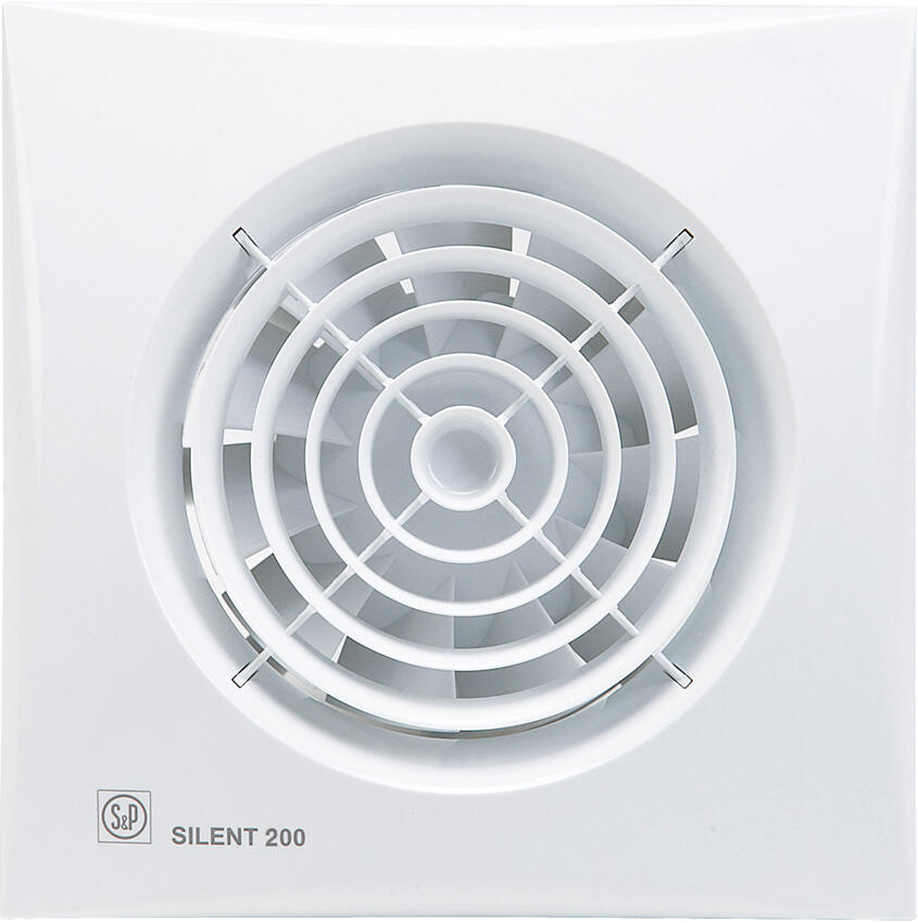 Aérateur intermittent à détection d'humidité S&P Silent 200 120 mm - 2