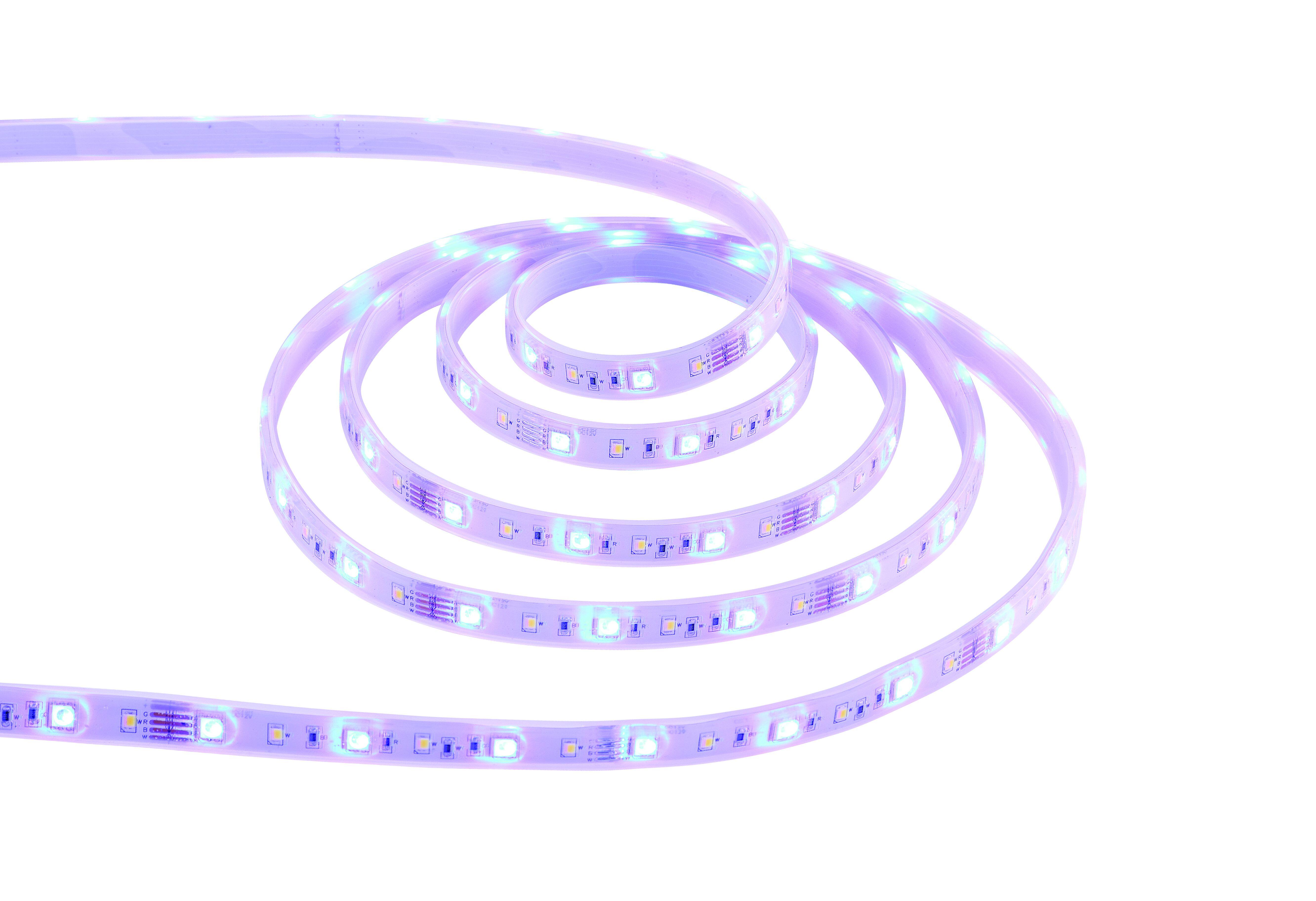 Kit ruban LED connecté 5m Zigbee bluetooth, couleurs et blancs, EGLO - 6