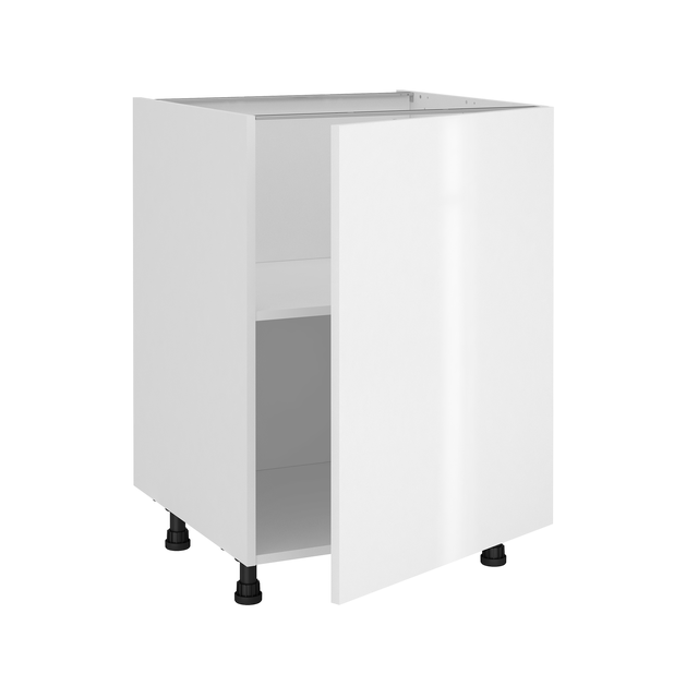 Móvel de cozinha com porta Delinia Sevilha 60X58X77 cm branco