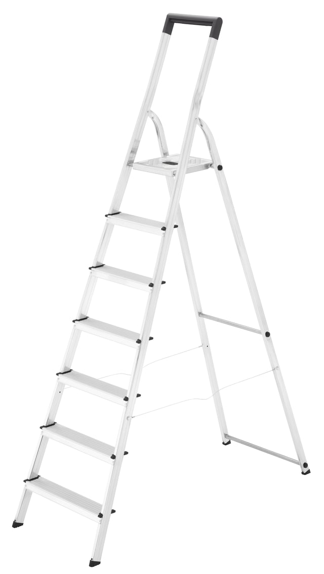 Escabeau aluminium HAILO 7 marches