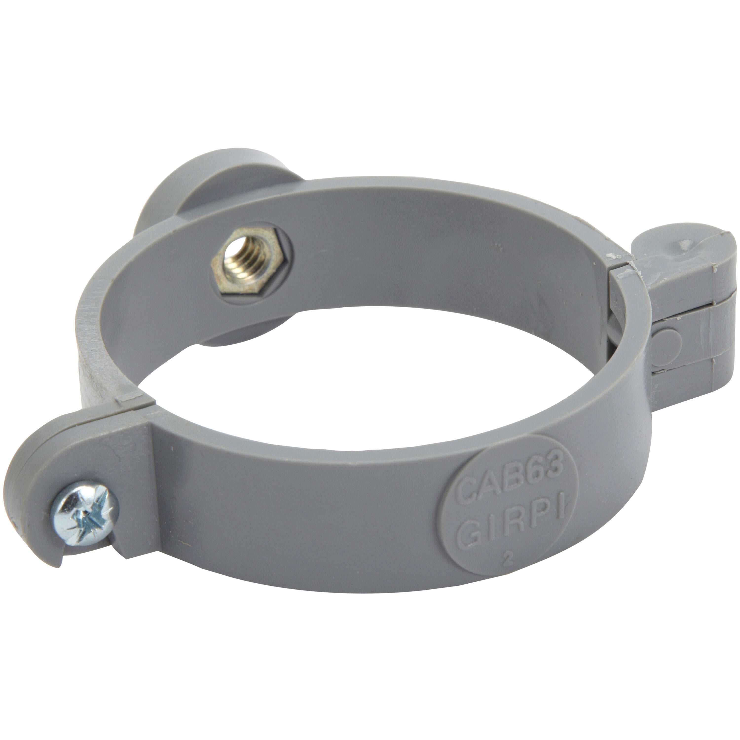 Collier à charnière en pvc à visser, femelle, D63 | Leroy Merlin