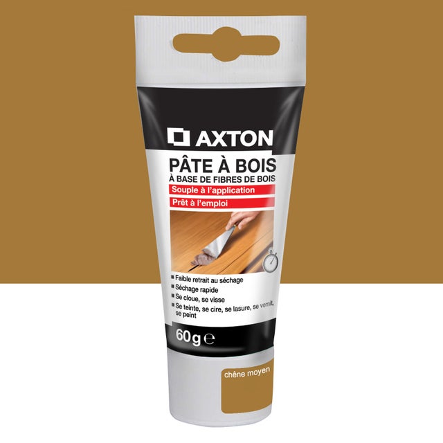 Pâte à bois , AXTON chêne moyen 60 g
