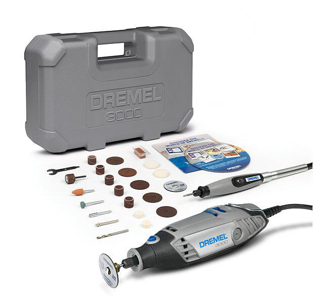 Outil rotatif multifonction DREMEL 3000 1 adaptateur + 25 accessoires, 130 W