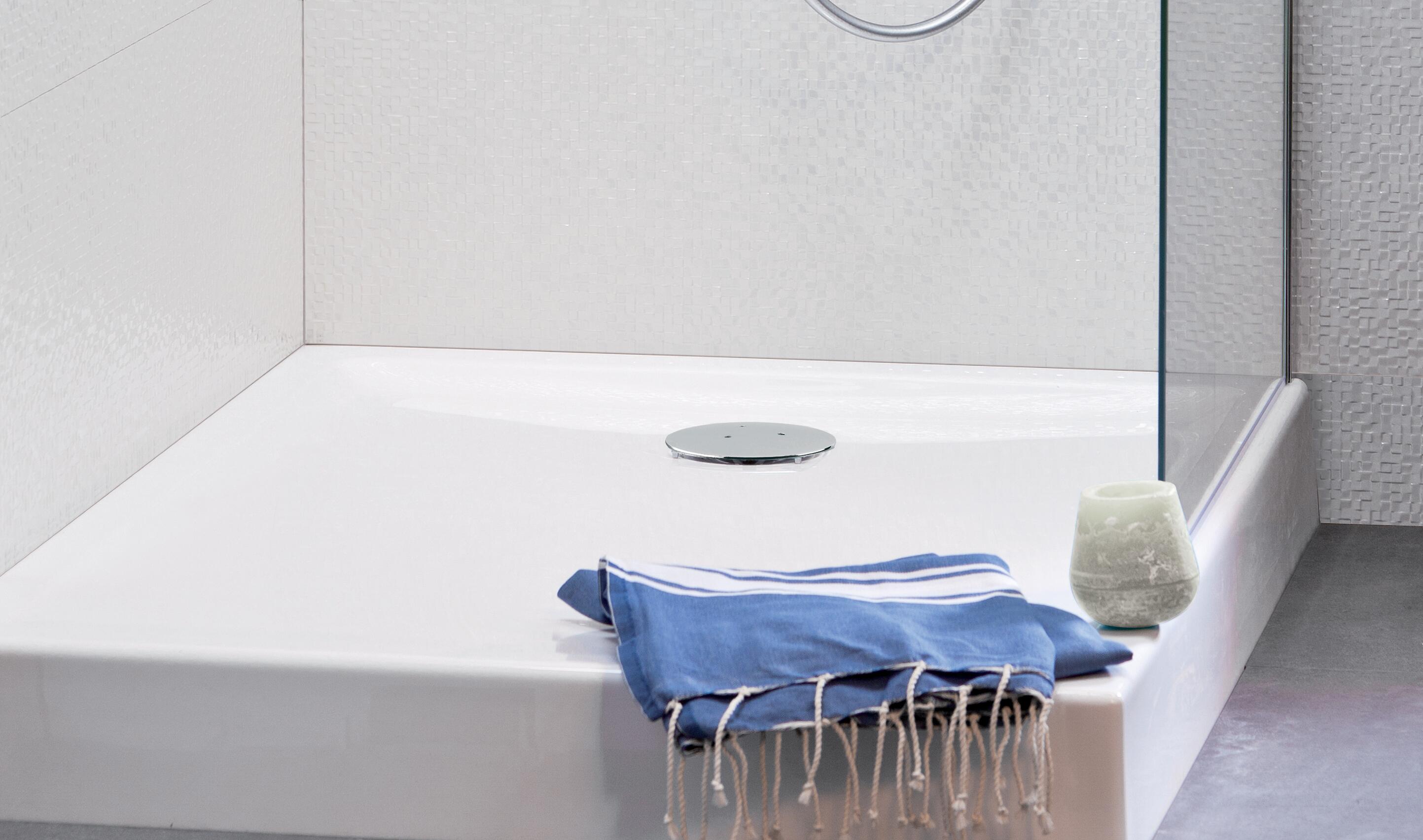Bonde pour bac de douche, Diam..90 mm, VALENTIN - 2