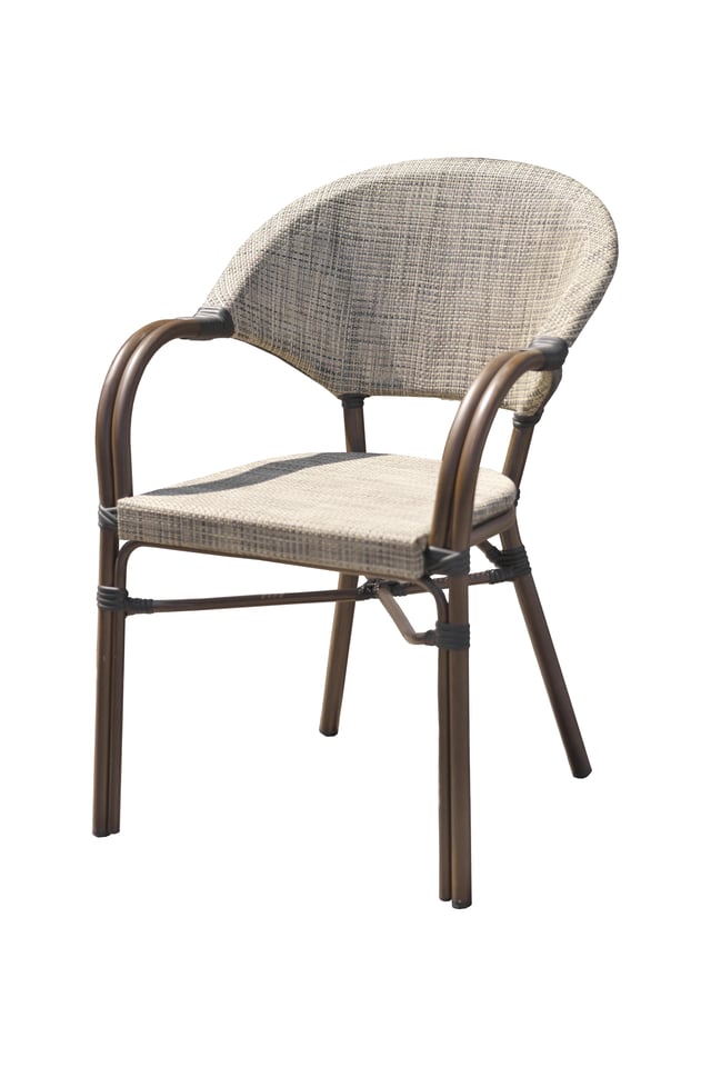 Fauteuil DCB GARDEN Ushuaia-ft en aluminium marron