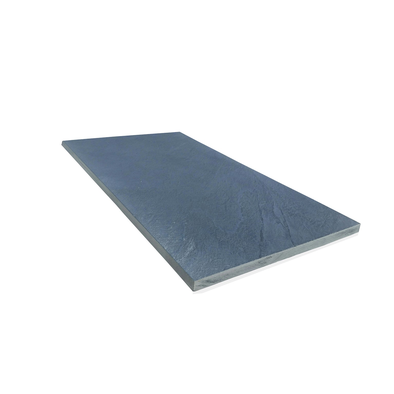 Dalle en pierre naturelle ardoise gris, L.50 x l.25 cm x Ep.30 mm - 6