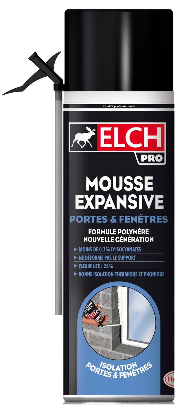 Mousse expansive Portes et fenêtres ELCH blanc