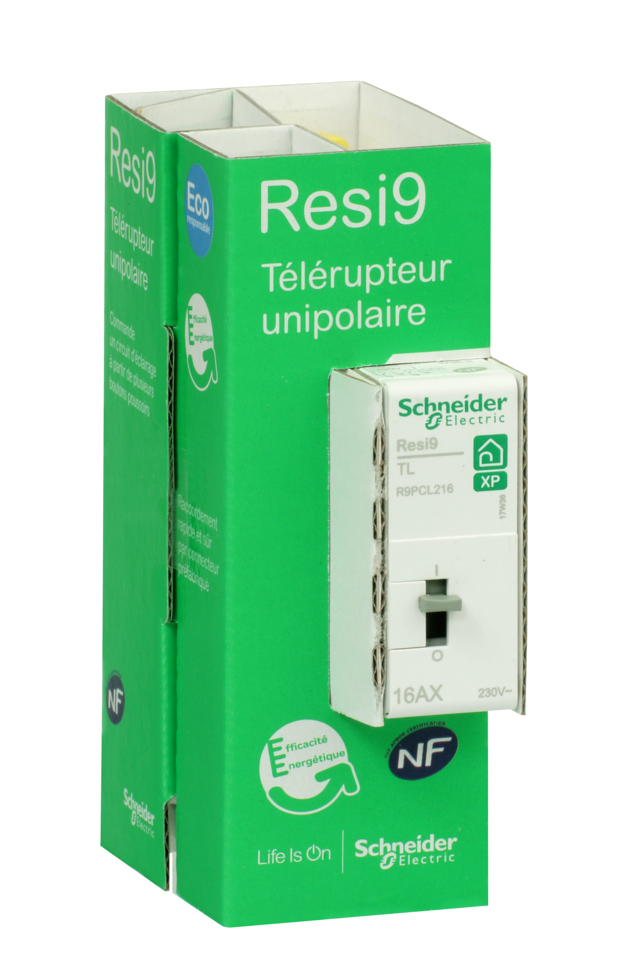 Télérupteur unipolaire 16A 230V Resi9 XP, SCHNEIDER ELECTRIC - 7