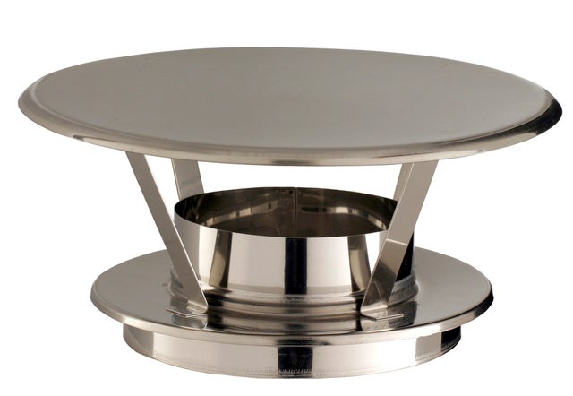 Chapeau pare-pluie simple Cpi 150 tz POUJOULAT D.150 mm