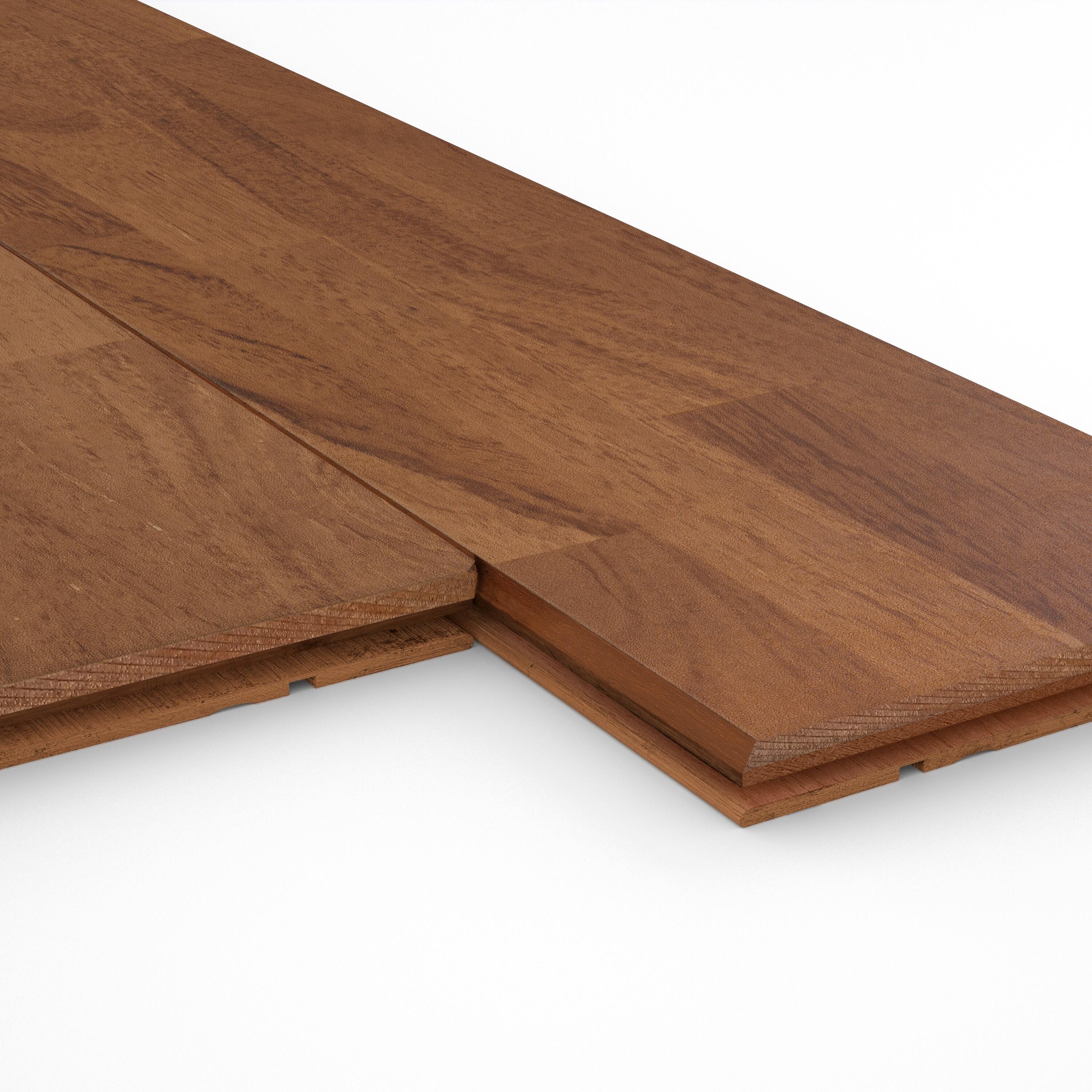 Parquet massello S WOODFLOORING in teak naturale vetrificato natura sp. 12/4.3 mm 1.008 m² - 7