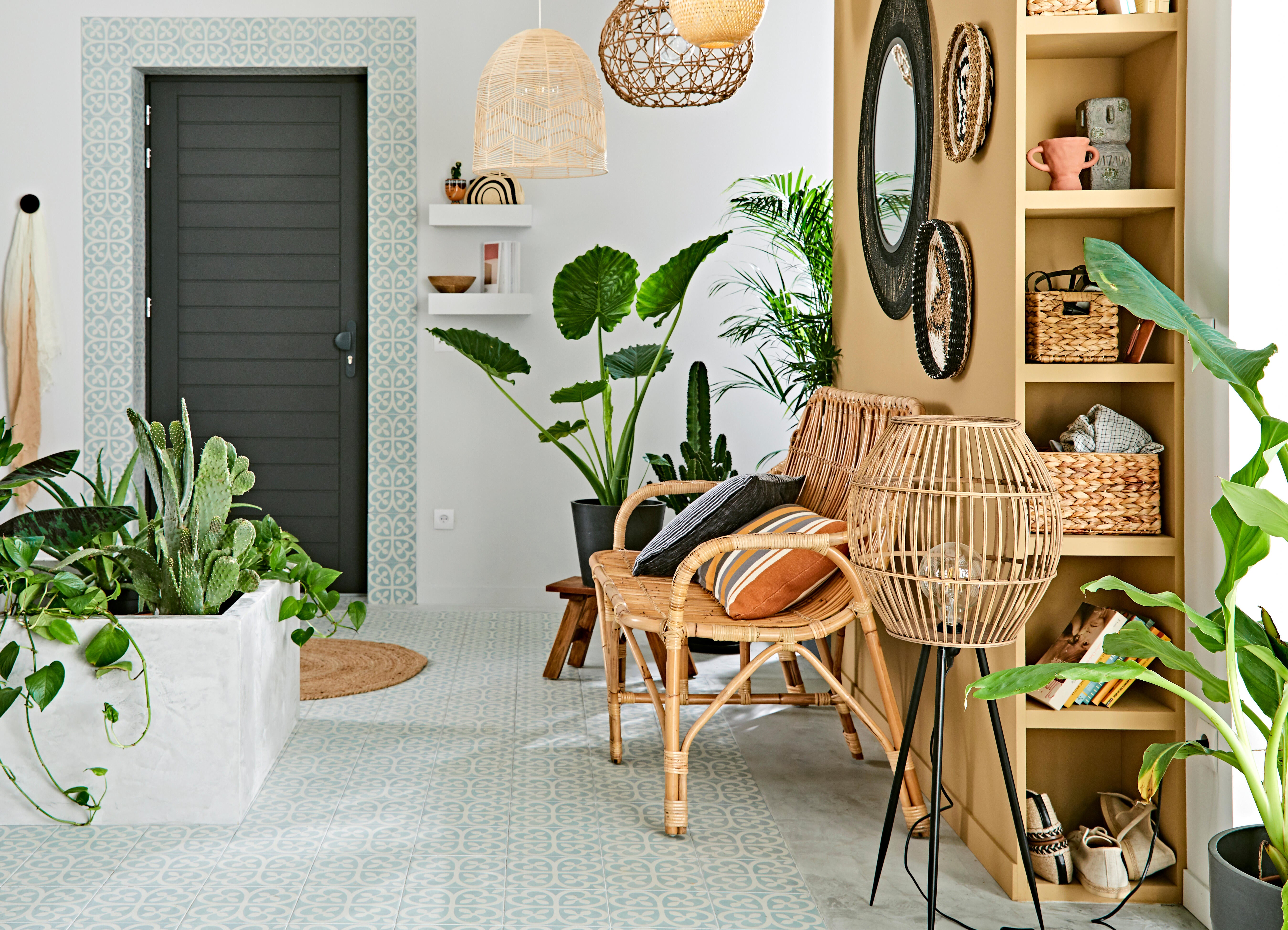 Pot en résine Ø40-H36 ECOPOTS Amsterdam Anthracite - 6