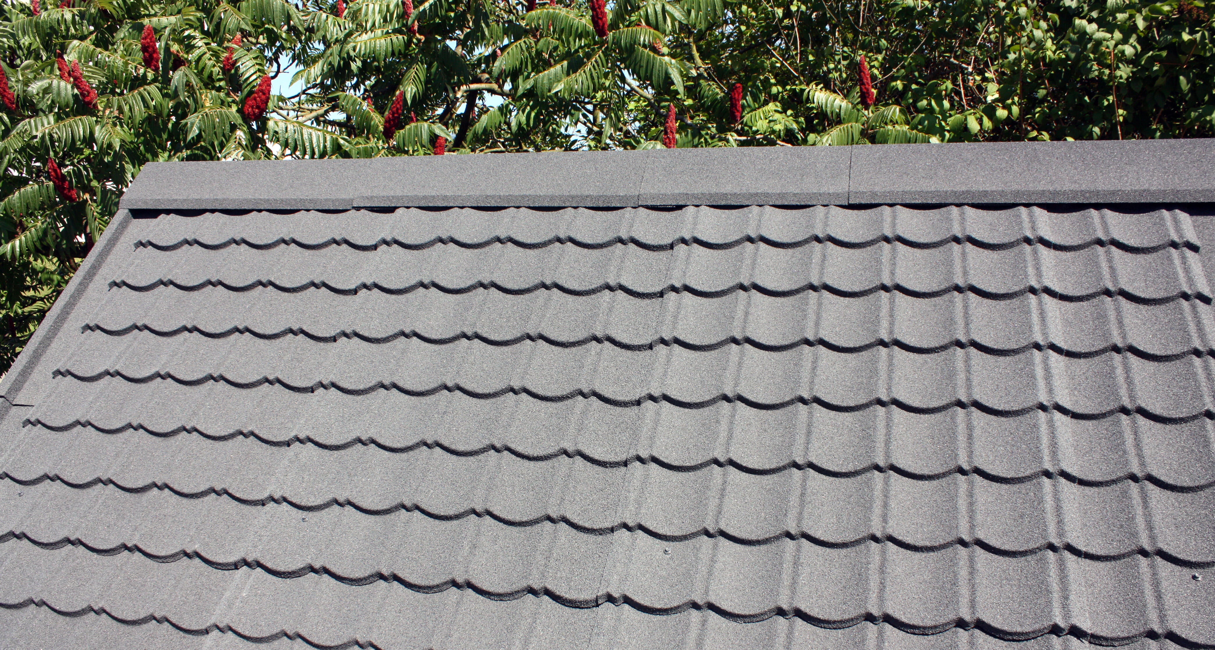 Rive gauche / droite pour plaque easytuile anthracite, L.0.91 m - 3
