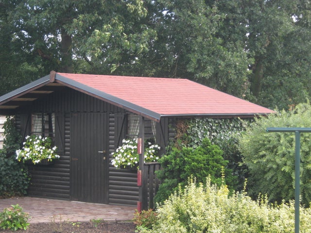 Bardeau rectangle bitume rouge l.0.336 x L.0.78 m IKO