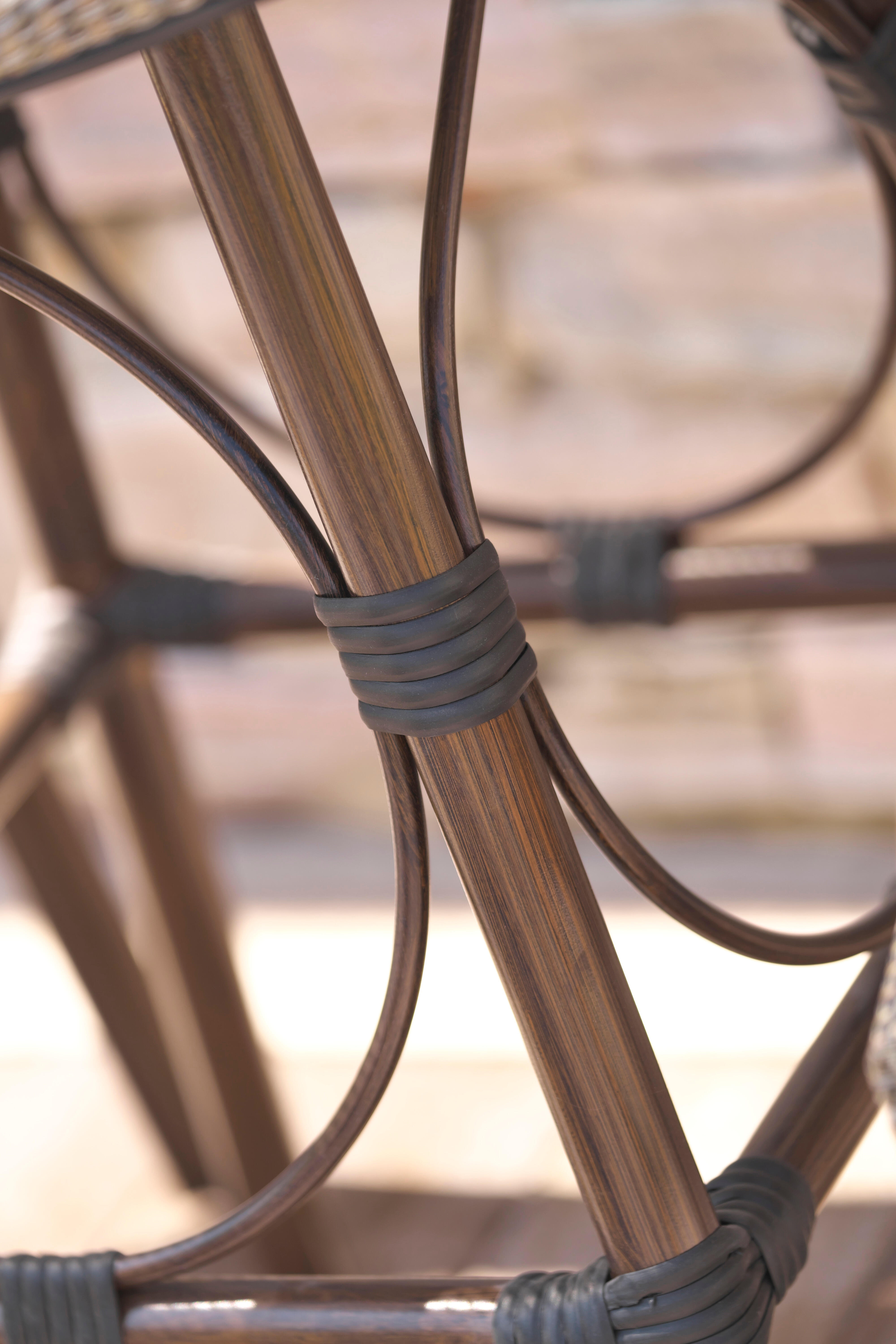 Table de jardin DCB GARDEN Ushuaia ronde beige 2 personnes - 6