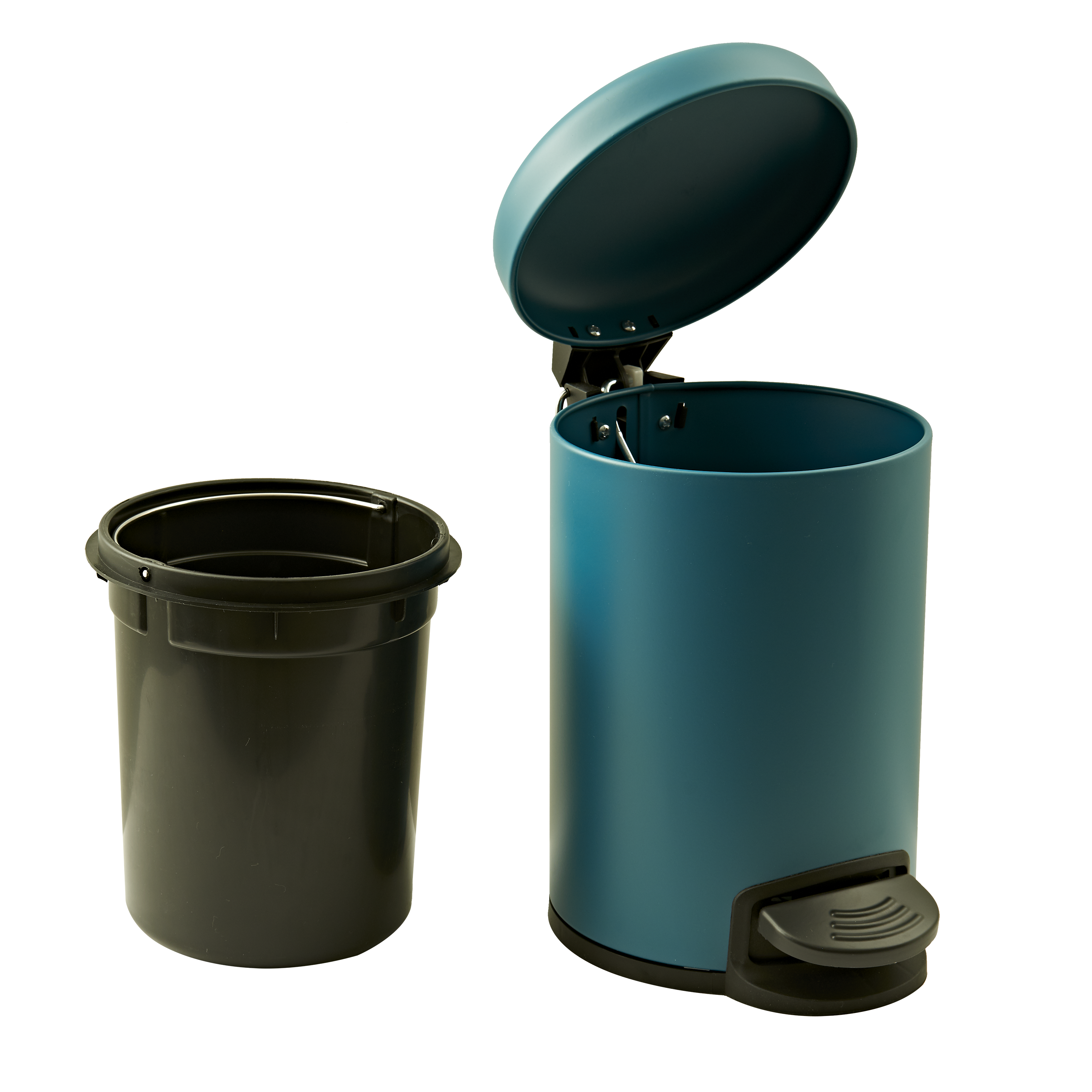 Poubelle de salle de bains 3.0 l bleu SENSEA - 3