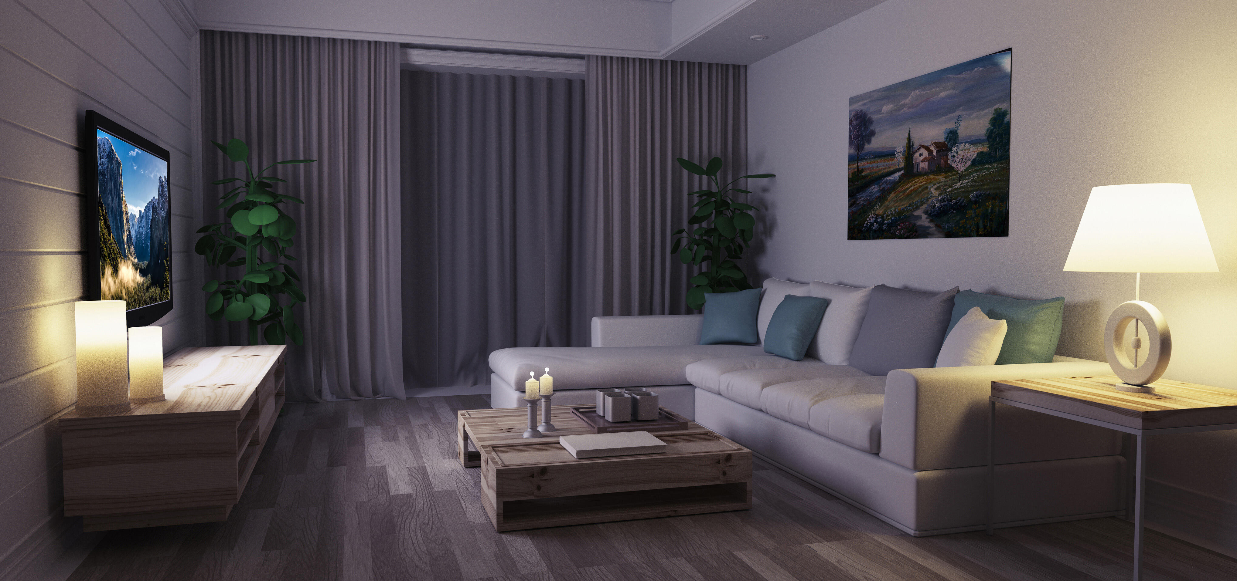 Prise télécommandable connectée avec variateur intérieur DIO, 200 W - 2