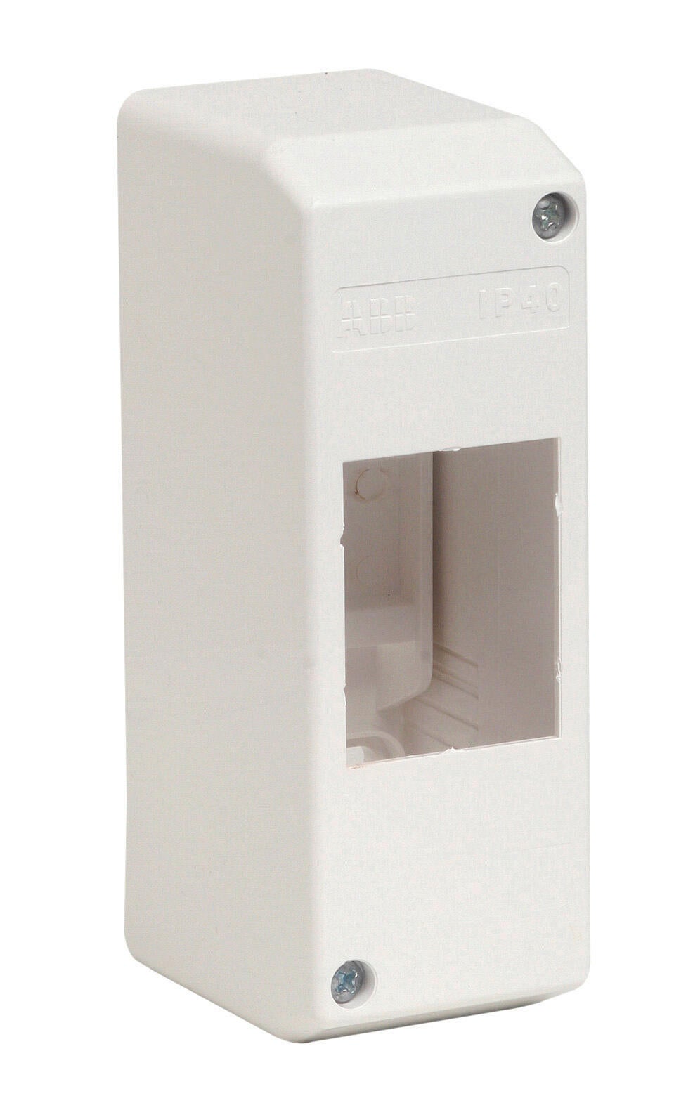 Tableau électrique nu 1 rangée 2 modules ABB | Leroy Merlin