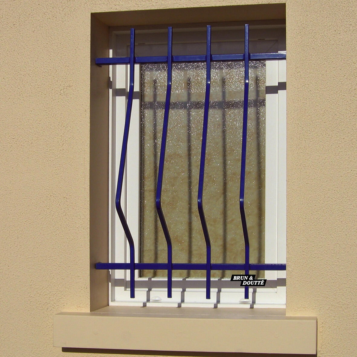 Grille de défense Rhone, pour fenêtre dimension tableau l.120 x H.115 ...