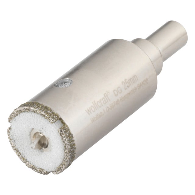 Trépan diamant carrelage WOLFCRAFT Diam.25 mm