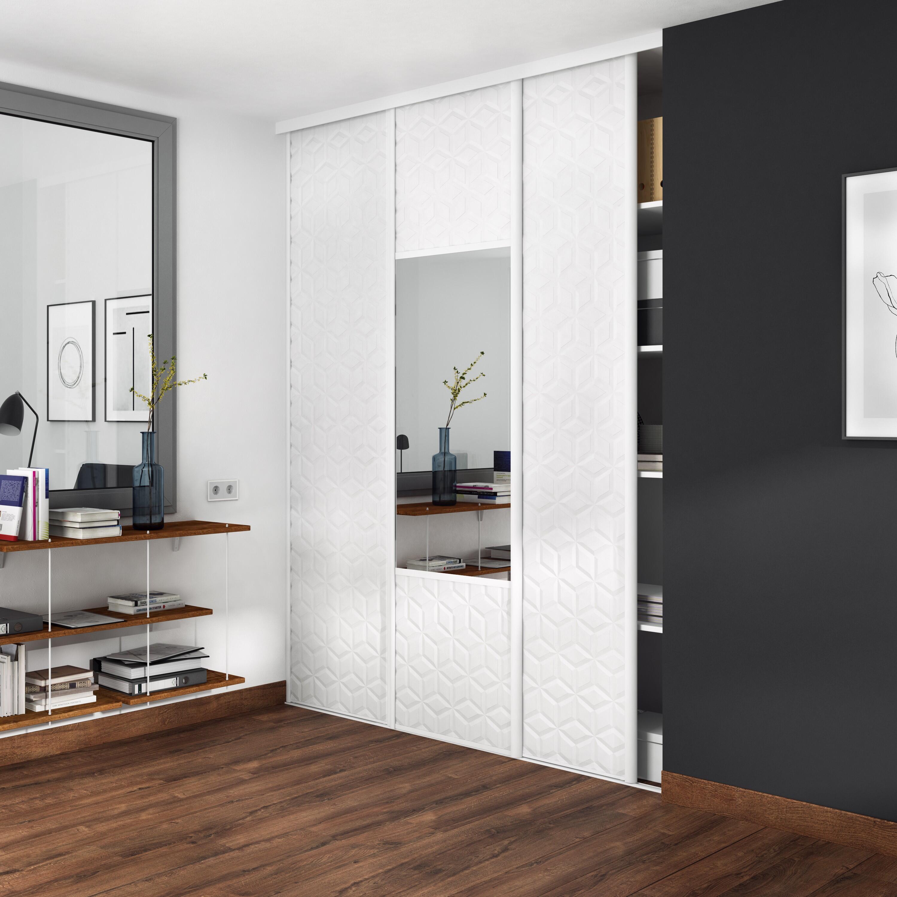 Porte Coulissante Placard Miroir