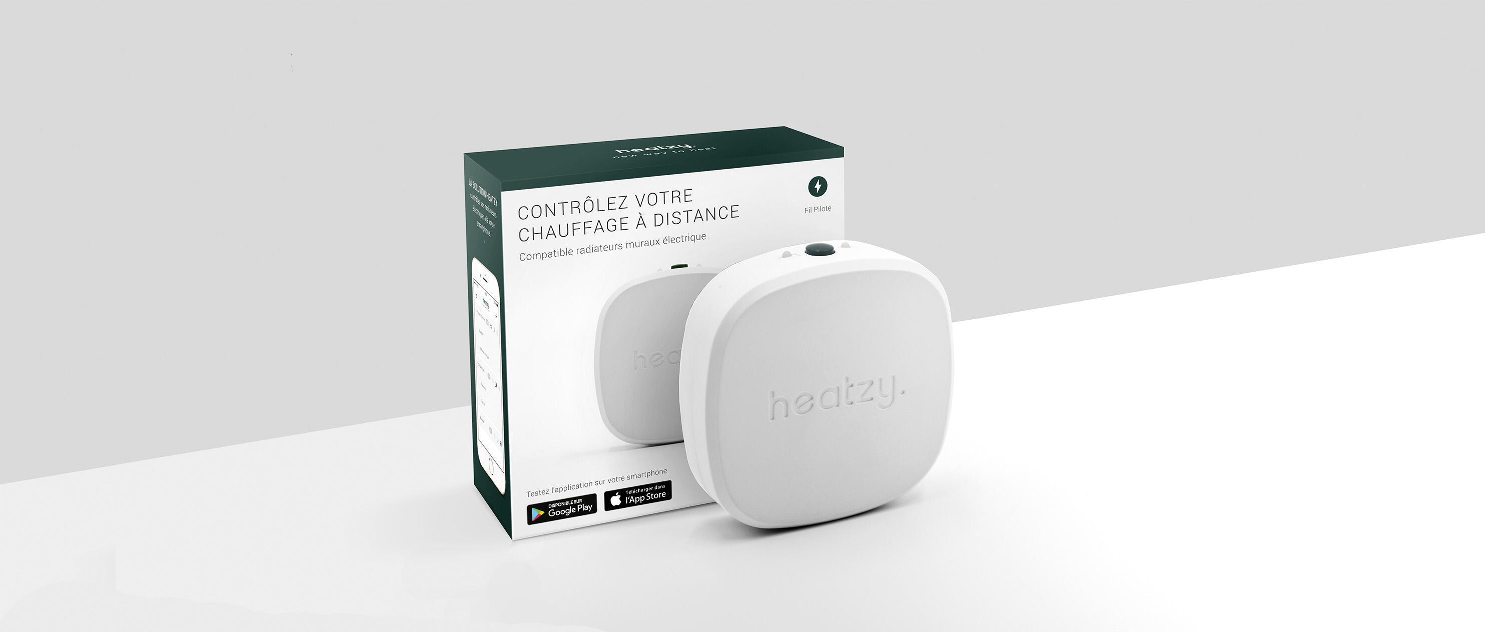 Thermostat connecté radiateur électrique filaire HEATZY - 4