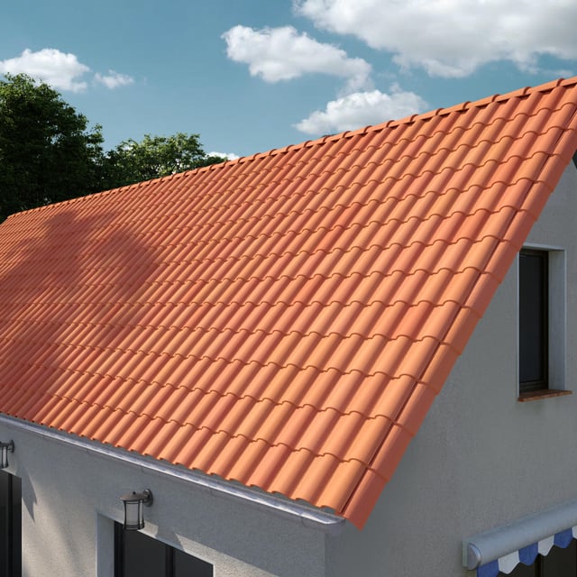 Tuile IMERYS TOITURE rouge Meridionale 13