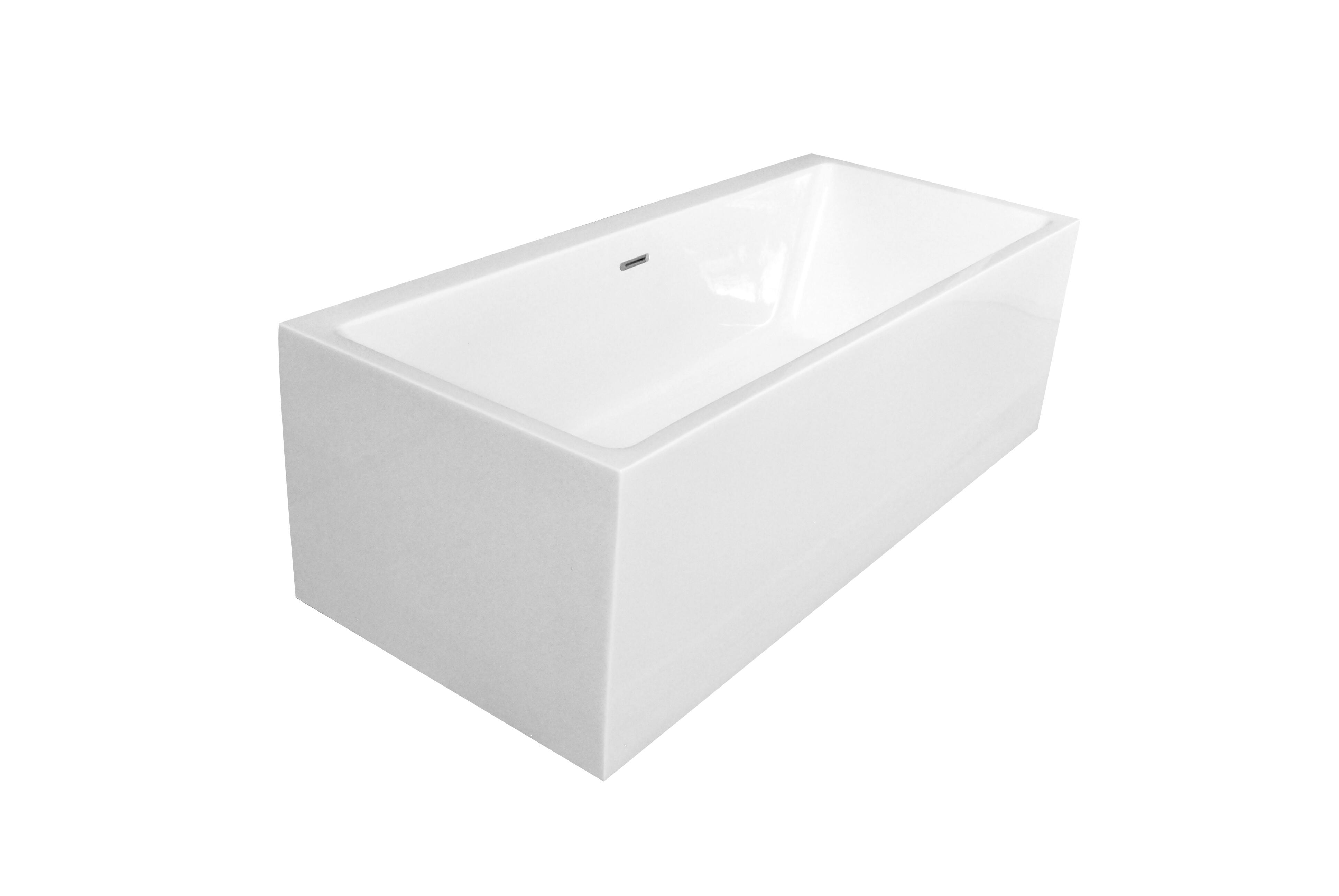 Baignoire îlot l.80 x L.180cm blanc Diana BALNEO - 3