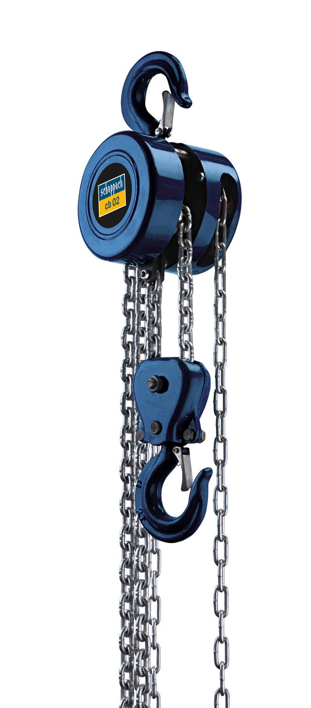 Palan à chaîne SCHEPPACH Cb 02, 2000 kg