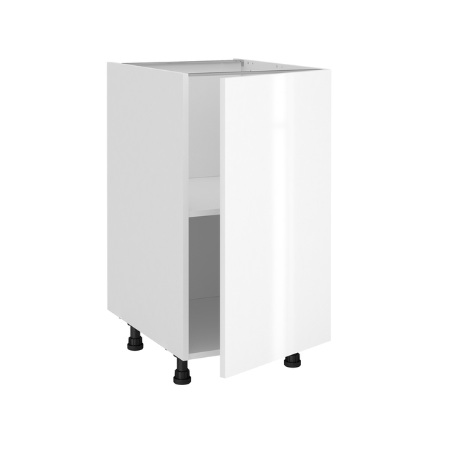Meuble bas de cuisine Sevilla blanc 1 porte H77 x l45