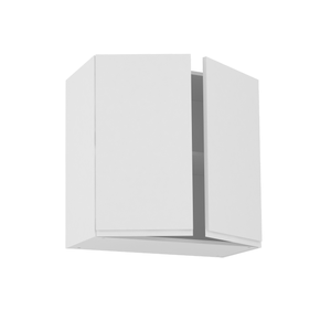 Meuble haut de cuisine Tokyo blanc mat 2 portes H77 x l80