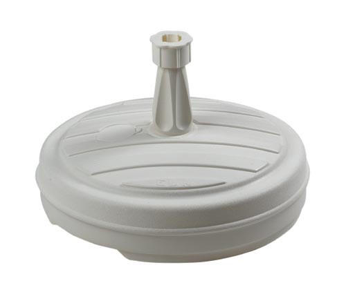 URBNLIVING Pied De Parasol Blanc Pour Poteau De Sable Ou