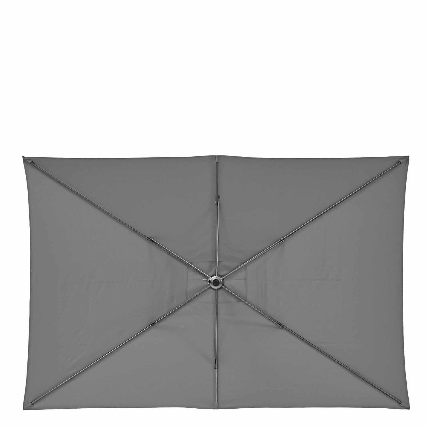 Parasol NATERIAL Avea gris rectangulaire - 5