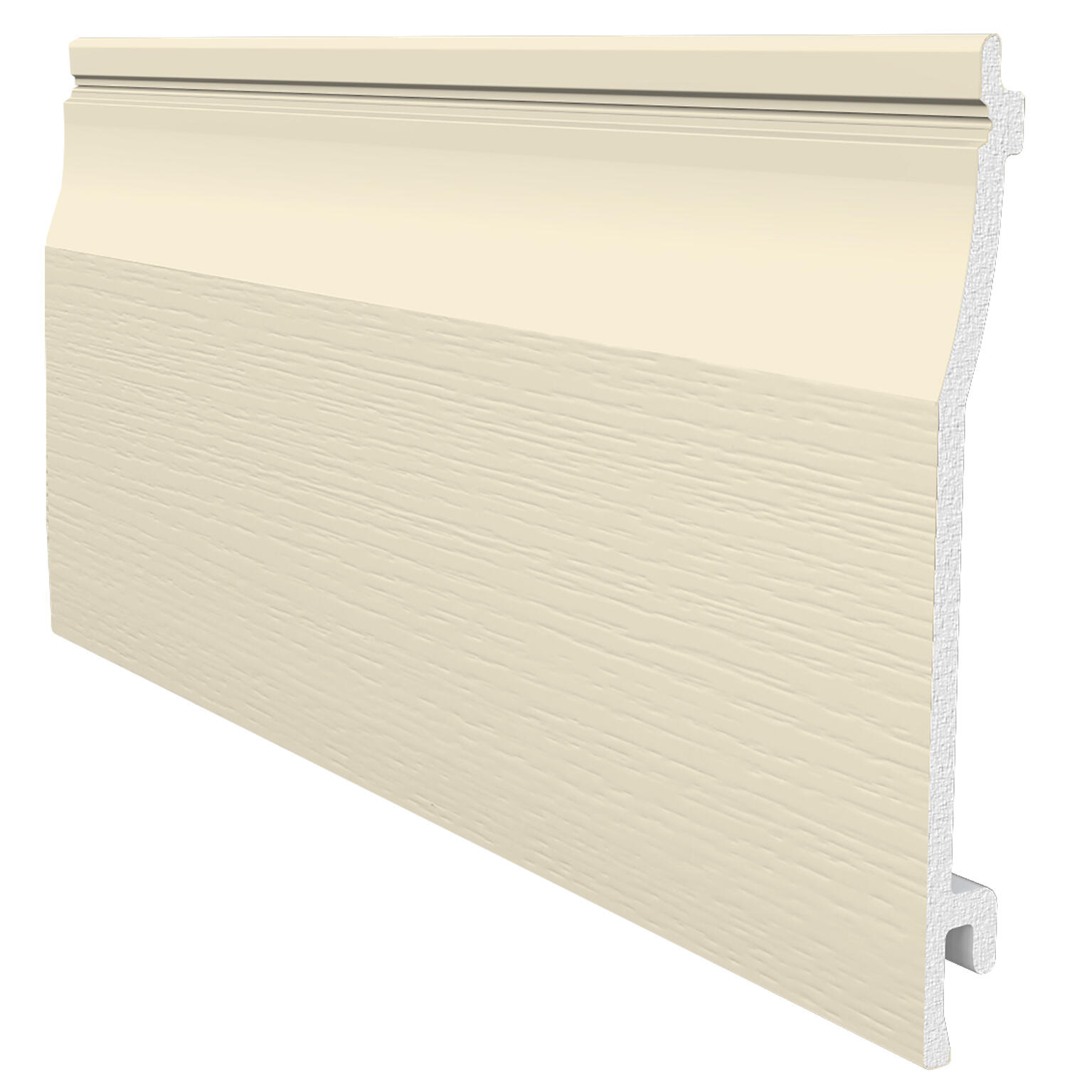 Botte de 5 clins pour bardage crème FREEFOAM Solid country 3.95 m - 3