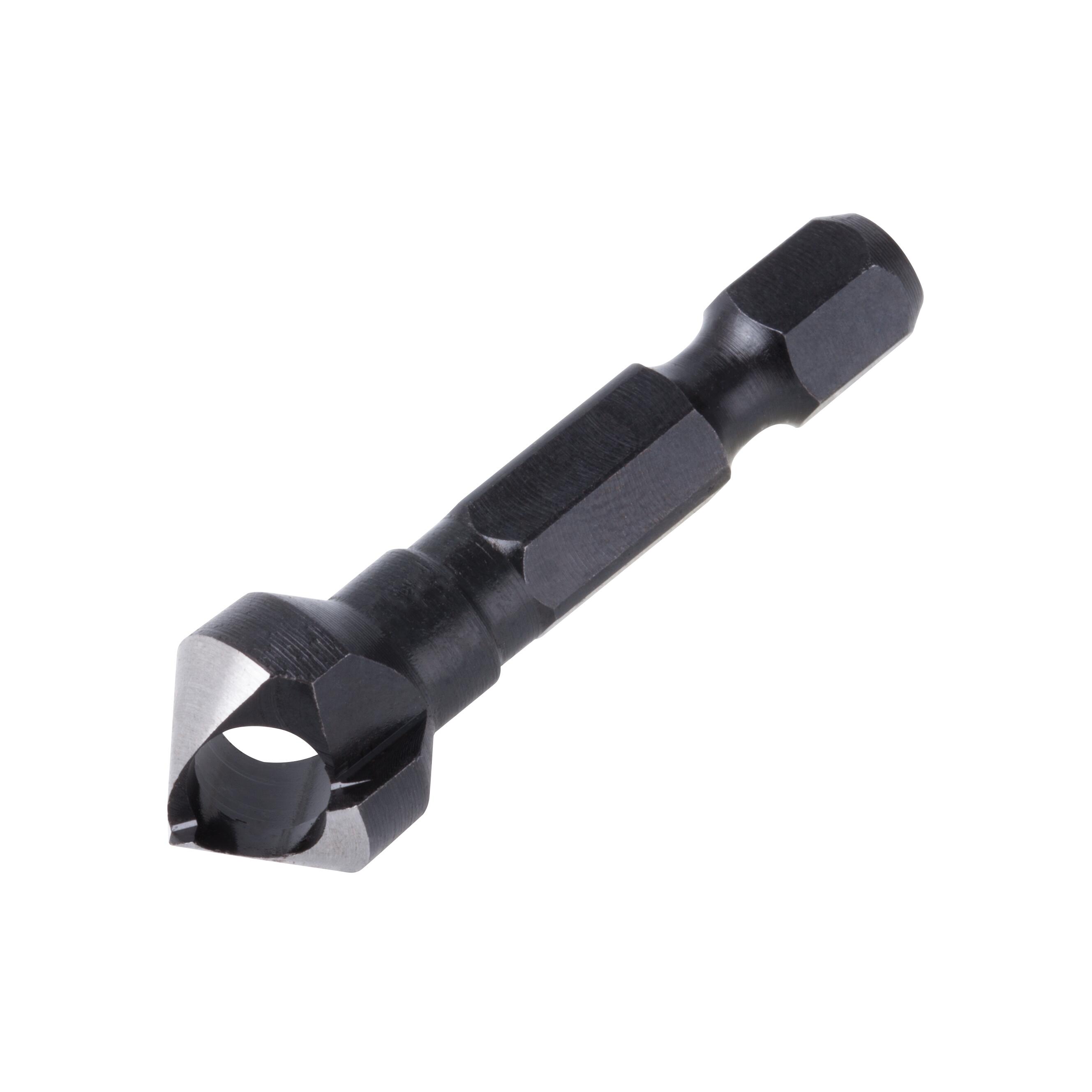 Fraisoir à noyer queue hexagonale 6 pans HSS WOLFCRAFT 4372000, Diam.12 mm - 2