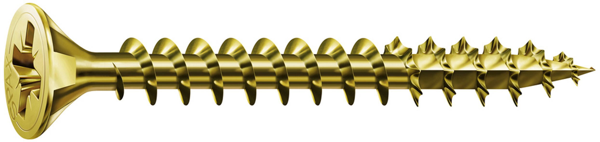 25 vis acier tête fraisée pozidriv SPAX, Ø4 x L.12 mm - 3