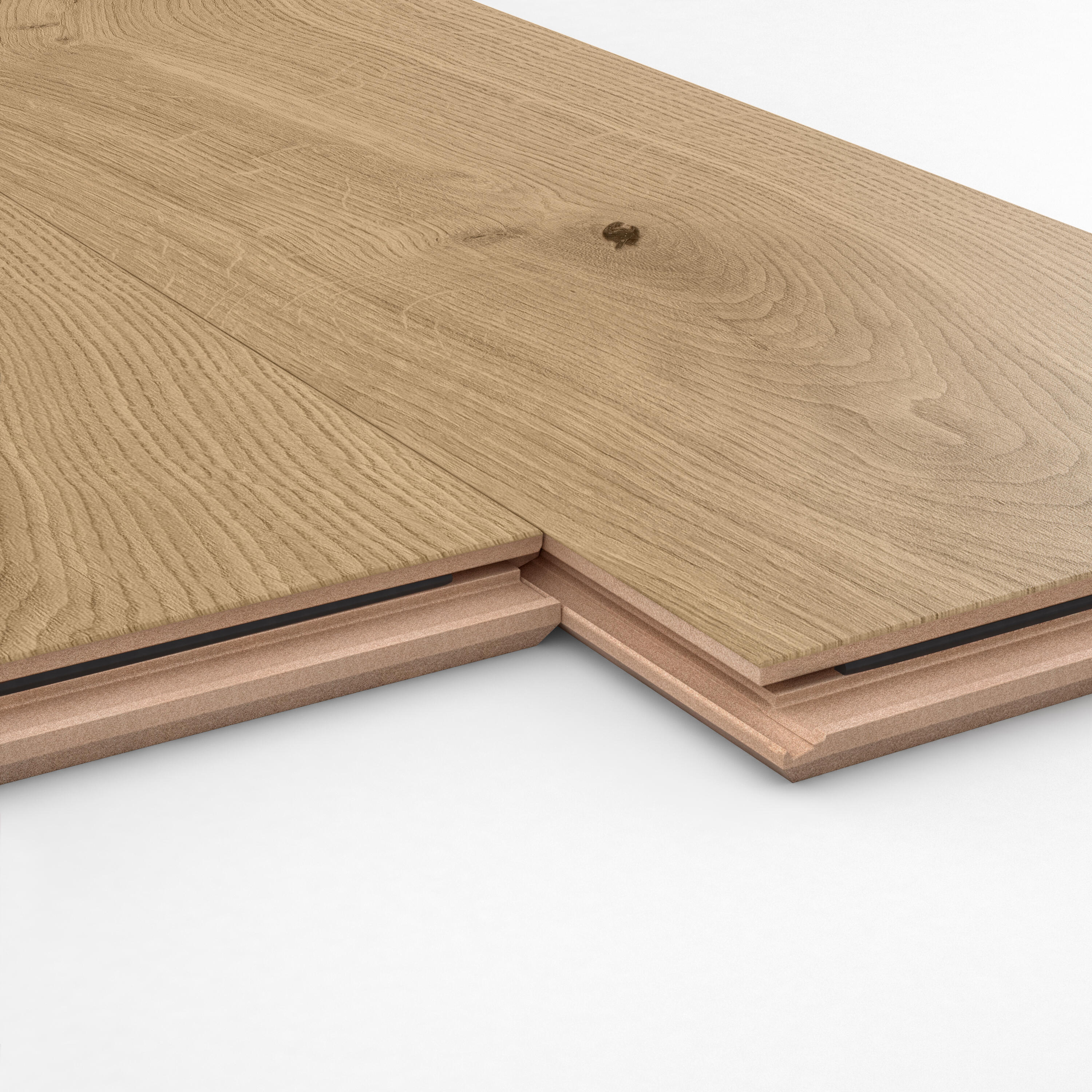 Echantillon Parquet intenso chêne naturel huilé XL ARTENS - 3