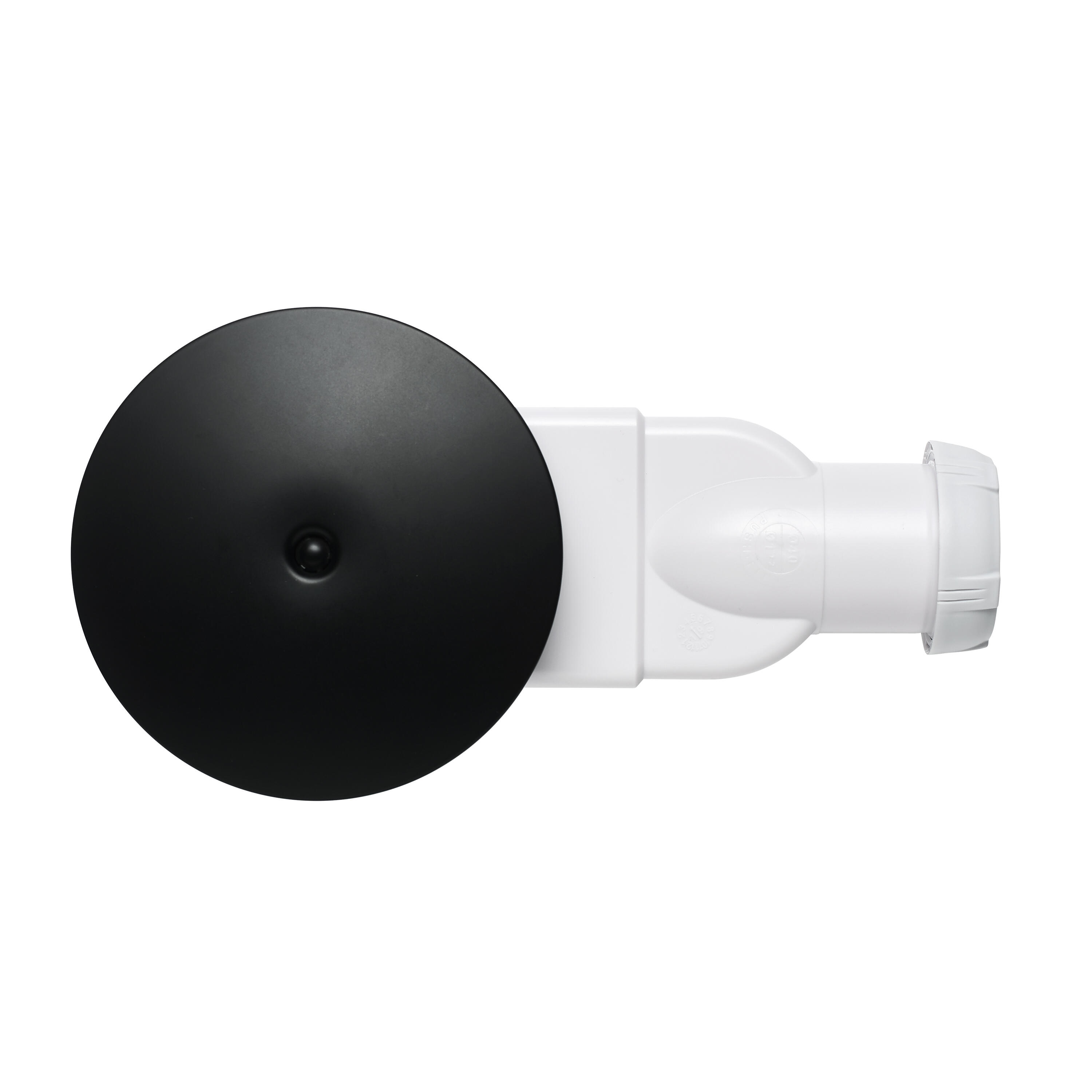 Bonde pour receveur de douche, Diam.90 mm, noir, WIRQUIN - 2