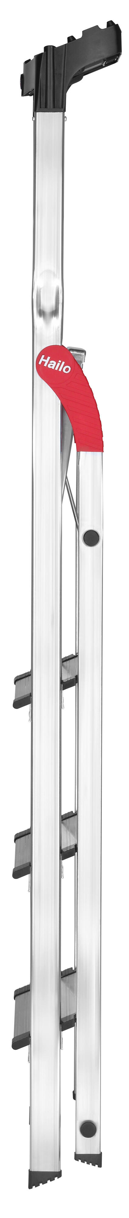 Escabeau aluminium HAILO 4 marches - 2