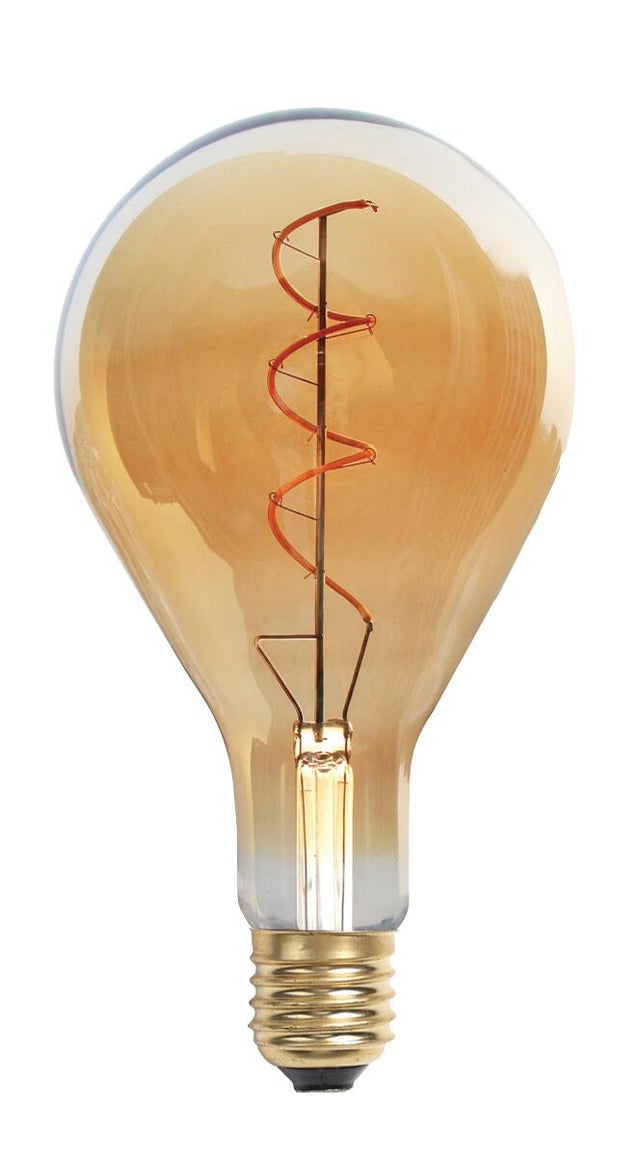 Ampoule led décorative, poire E27, 80lm, blanc très chaud, XXCELL