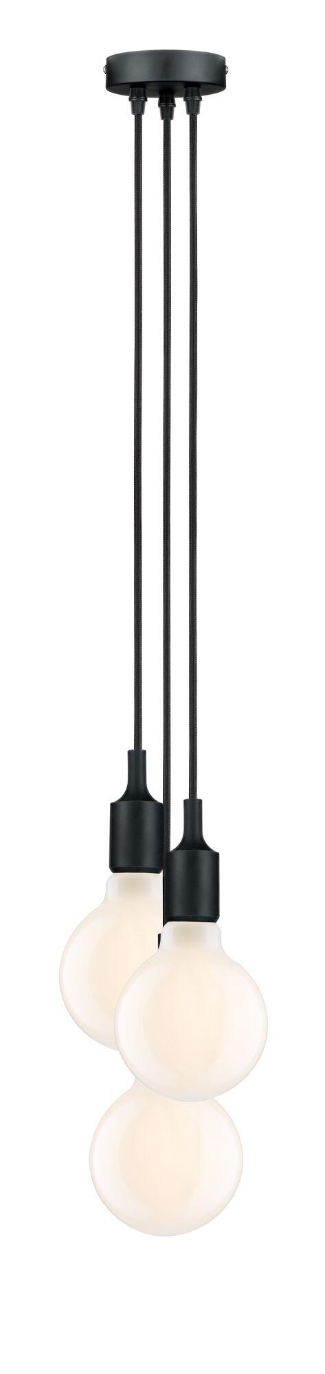 Suspension Neordic ketil, silicone, noir, Diam.10 cm, E27 - 3