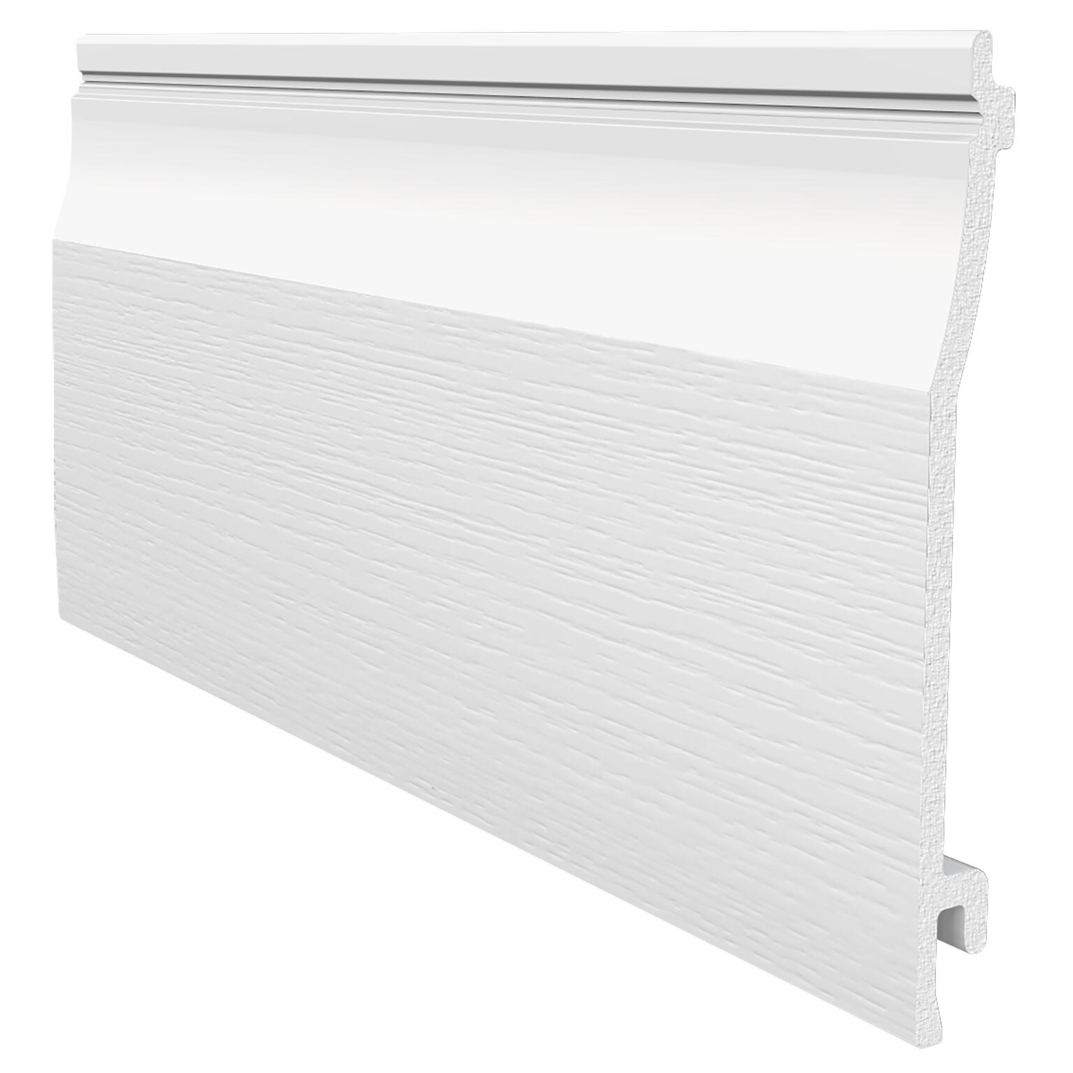 Botte de 5 clins pour bardage blanc FREEFOAM Country 3.95 m - 4