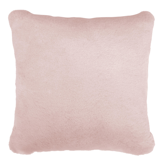 Coussin carré fausse fourrure avec recto velours Coussin carré fausse fourrure avec recto velours