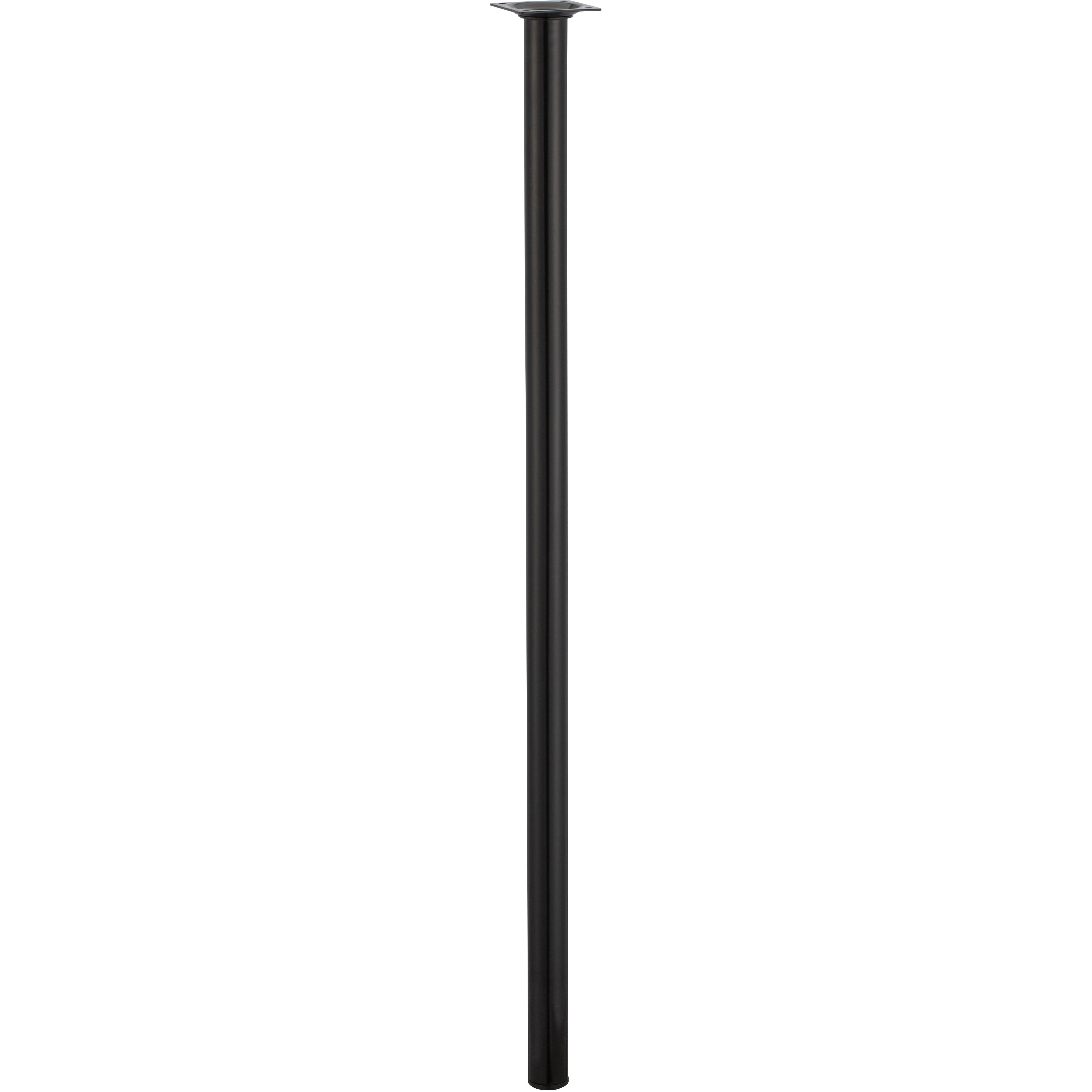 Gamba per mobili HETTICH regolabile in acciaio nero lucido ø 3 x H 80 cm - 3