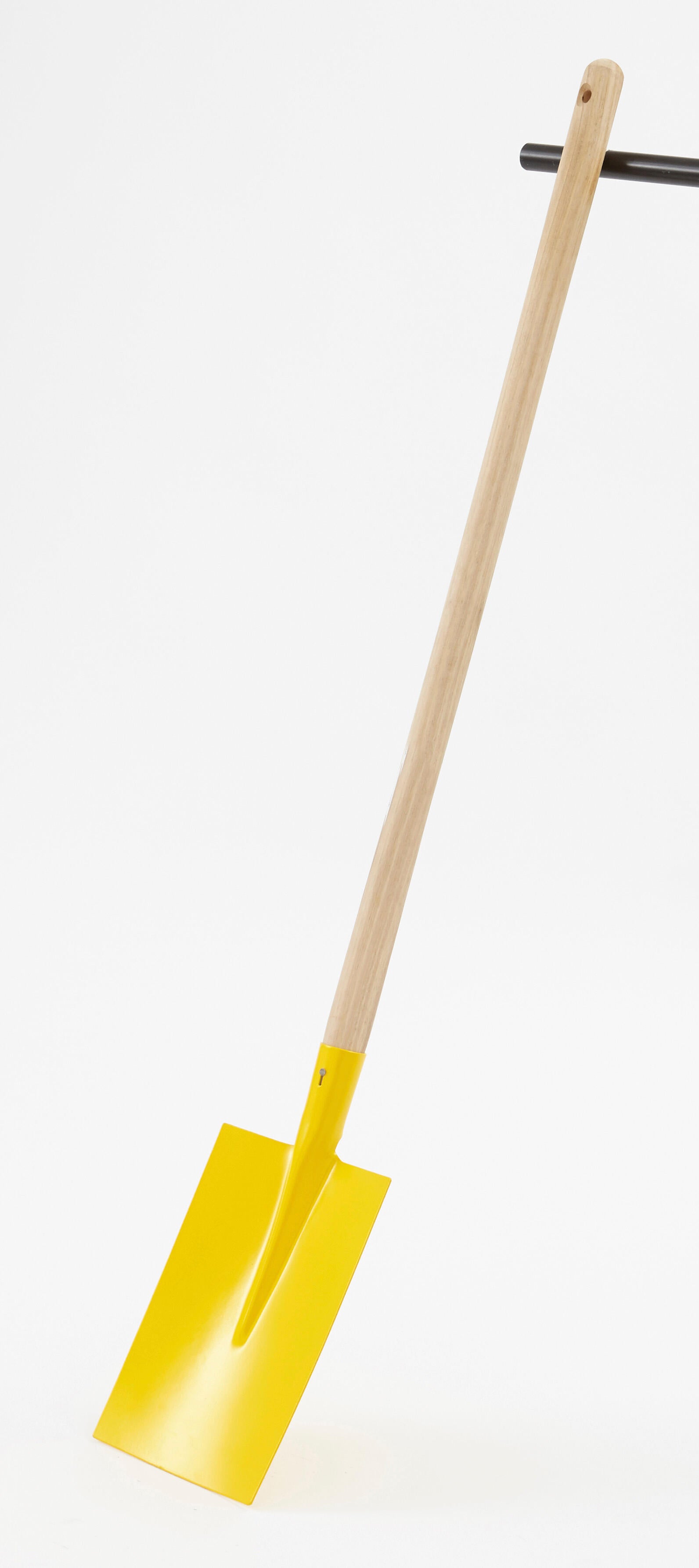 Bêche carré acier manche bois L.100 cm - 2