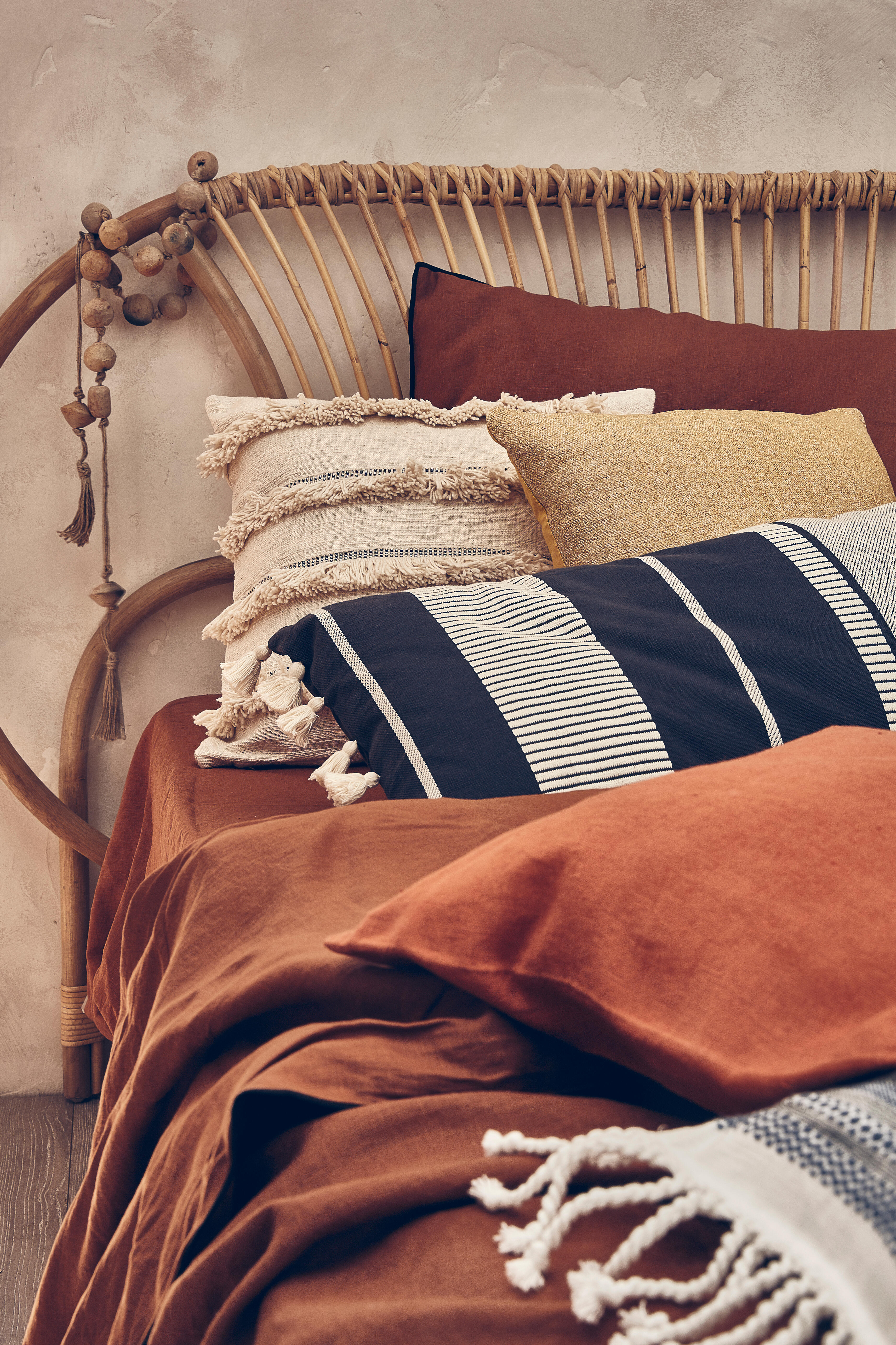 Coussin Casimir, noir / blanc l.40 x L.70 cm INSPIRE - 3