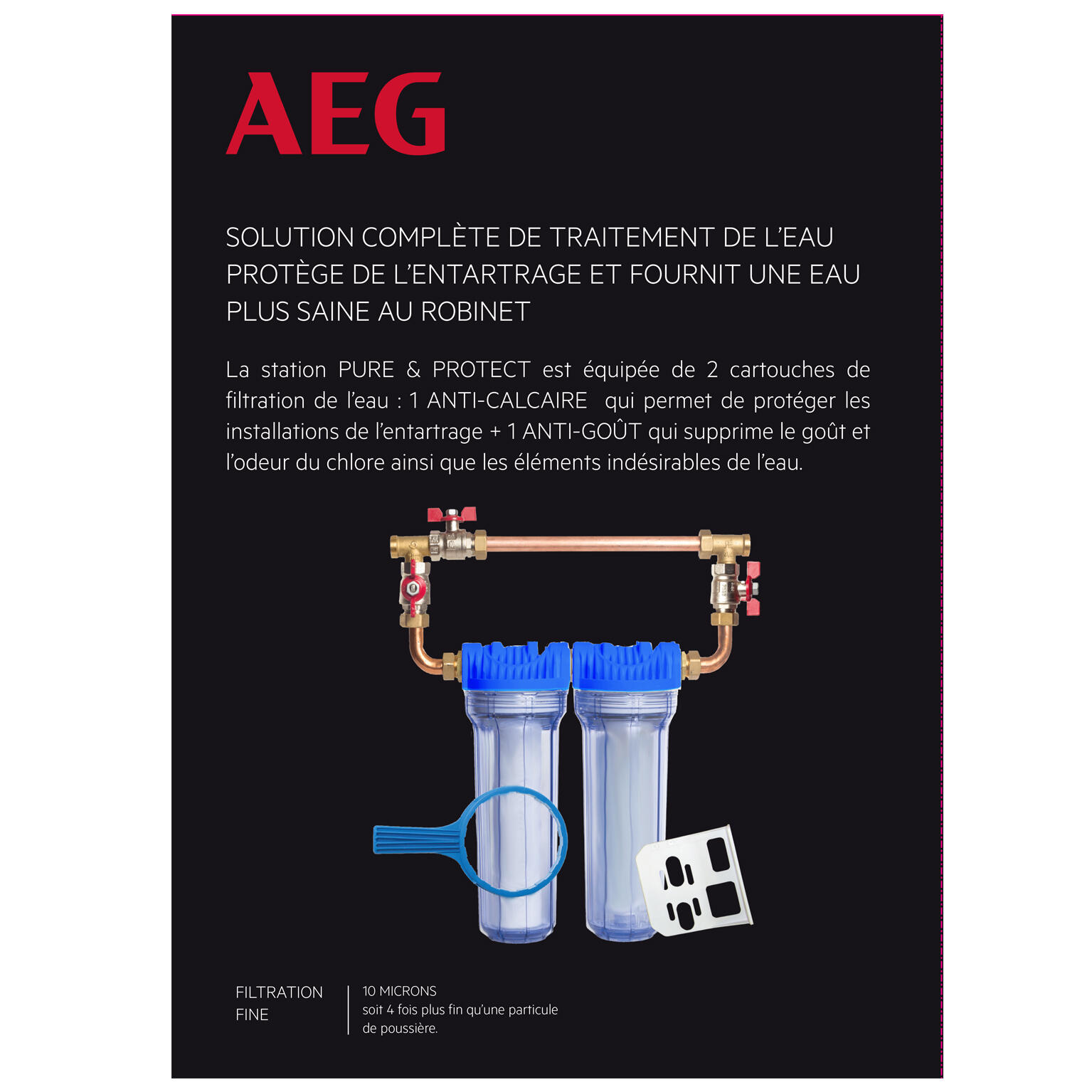 Centrale de filtration d'eau Pure & Protect AEG - 3
